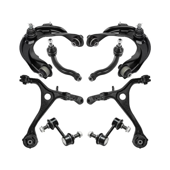 Front Control Arm Sway Bar Link Tie Rod Kit - Compatible with 2004 - 2006 Acura TL Base 2005