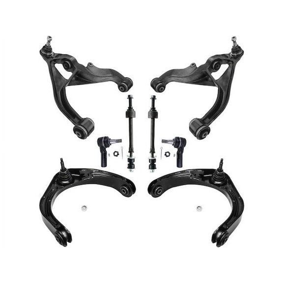 Front Control Arm Sway Bar Link Tie Rod Kit - Compatible with 2006 - 2008 Dodge Ram 1500 2007