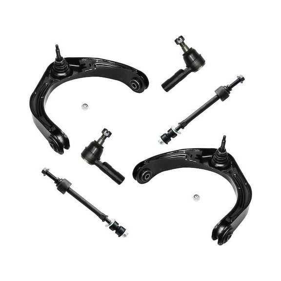 Front Control Arm Sway Bar Link Tie Rod Kit - Compatible with 2006 - 2008 Dodge Ram 1500 2007