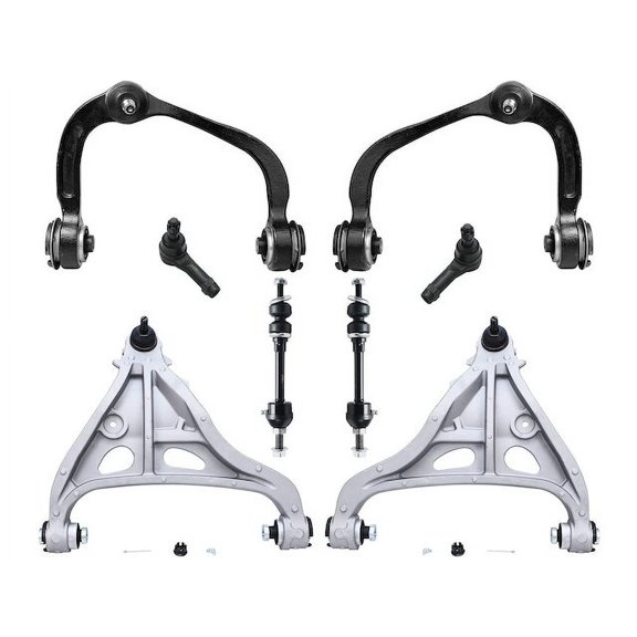 Front Control Arm Sway Bar Link Tie Rod Kit - Compatible with 2006 - 2008 Lincoln Mark LT 2007