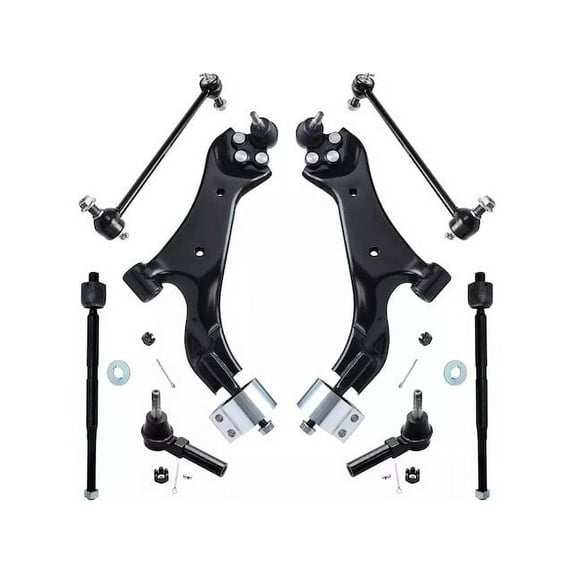 Front Control Arm Sway Bar Link Tie Rod Kit - Compatible with 2007 - 2009 Suzuki XL-7 2008