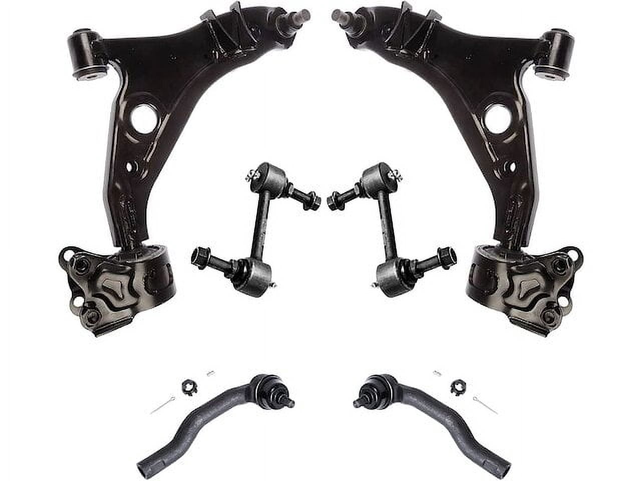 Kit Front Lower Control Arms & Ball Joints + Sway Bar Links For 07-14 Lincoln MKX