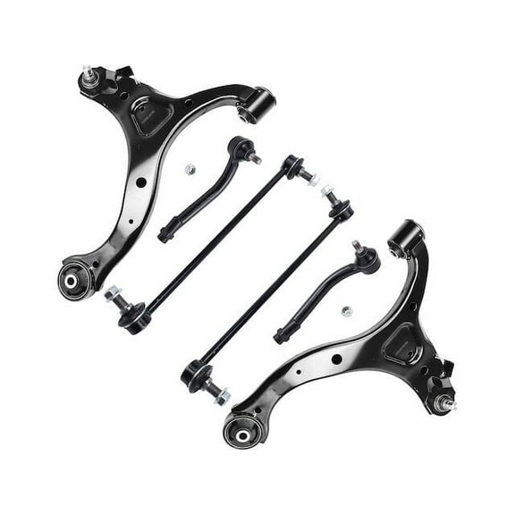 Front Control Arm Sway Bar Link Tie Rod Kit - Compatible with 2011 - 2013 Kia Sorento 2012