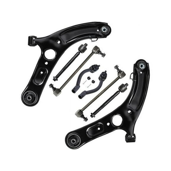 Front Control Arm Sway Bar Link Tie Rod Kit - Compatible with 2012 - 2017 Hyundai Veloster 2013 2014 2015 2016