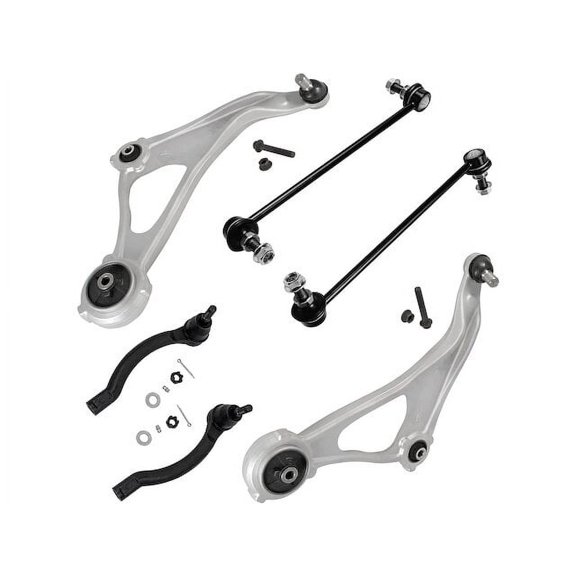 Front Control Arm Sway Bar Link Tie Rod Kit - Compatible with 2013 - 2018 Nissan Altima Sedan 2014 2015 2016 2017