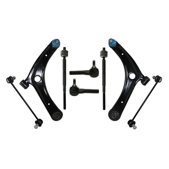 Front Control Arm Tie Rod Ends Inner & Outer Sway Bars Suspension Set 8 Pcs Fits select: 2007-2016 JEEP PATRIOT, 2007-2016 JEEP COMPASS