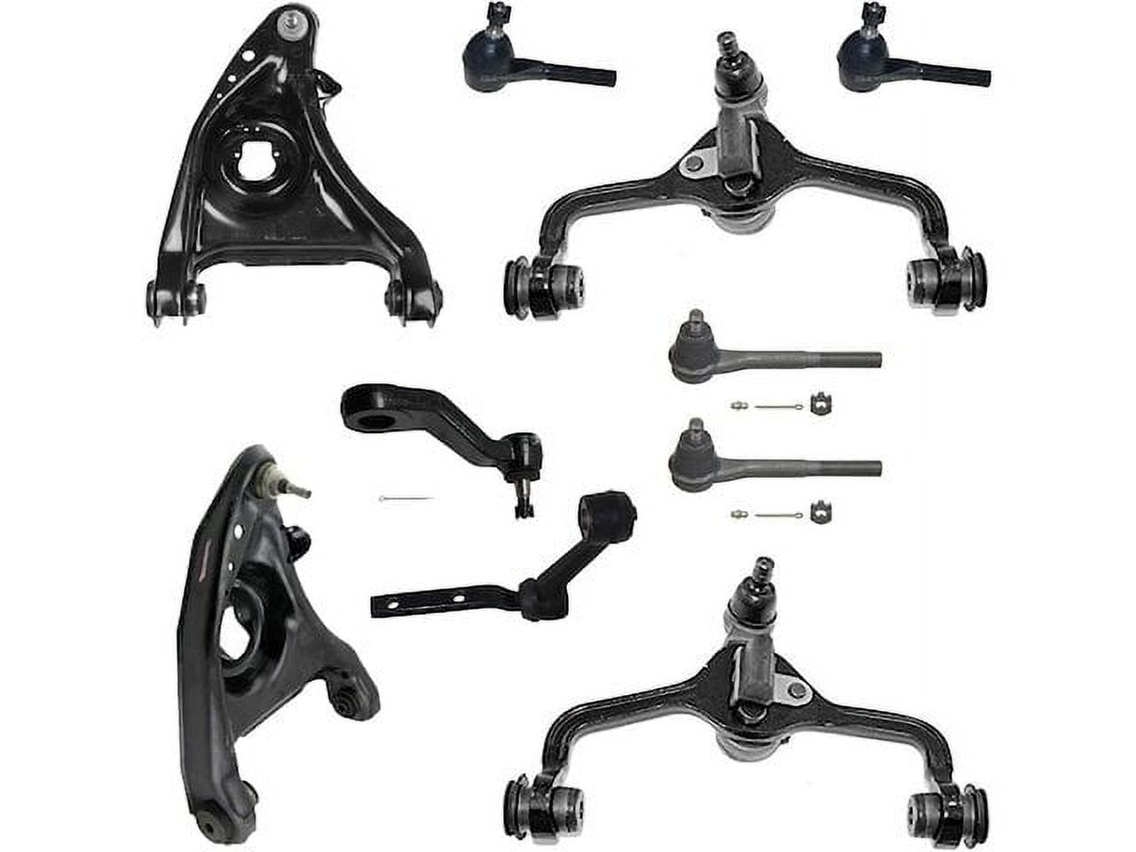 Front Control Arm Tie Rod Pitman Idler Arm Kit Compatible with 1995