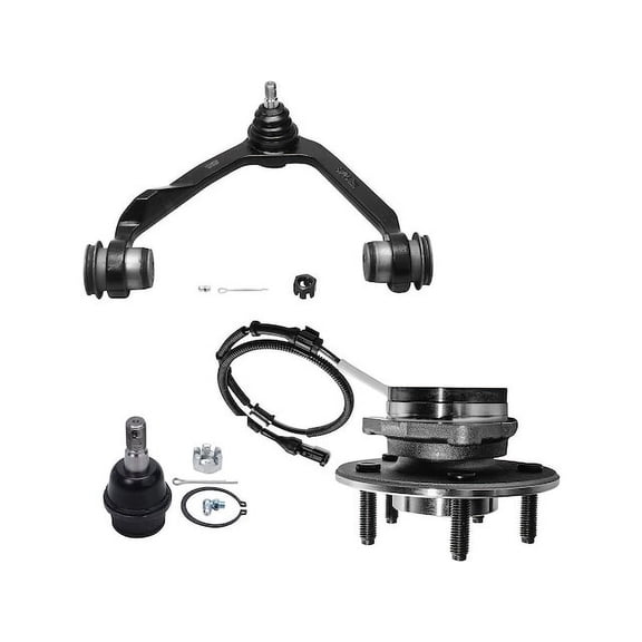 Front Control Arm Wheel Hub Ball Joint Kit - Compatible with 2000 - 2003 Ford F-150 2001 2002