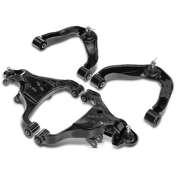 Front Control Arm and Ball Joint Assembly Set 4 - Compatible with 2005 - 2015 Nissan Xterra 2006 2007 2008 2009 2010 2011 2012 2013 2014