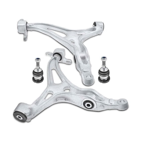 Front Control Arm and Ball Joint Assembly Set 4 - Compatible with 2006 - 2011 Mercedes-Benz ML350 - Autopart Premium