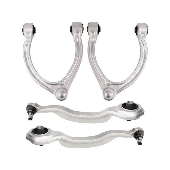 Front Control Arm and Ball Joint Assembly Set 4 Piece - Compatible with 2008 - 2014 Mercedes-Benz CL63 AMG 2009 2010 2011 2012 2013