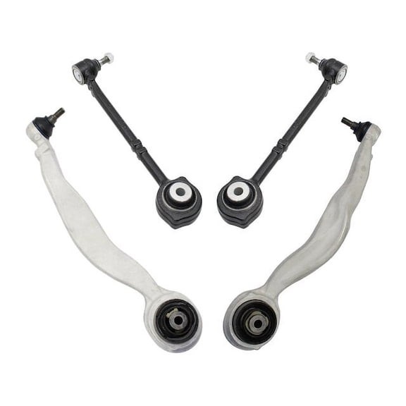 Front Control Arm and Ball Joint Assembly Set 4 Piece - Compatible with 2012 - 2018 Mercedes-Benz CLS550 4Matic AWD 2013 2014 2015 2016 2017