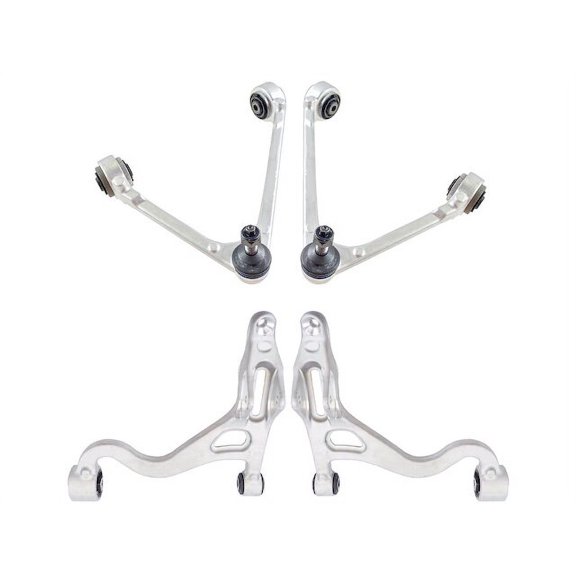 Front Control Arm and Ball Joint Kit 4 Piece - Compatible with 2002 - 2006 Lincoln LS 2003 2004 2005