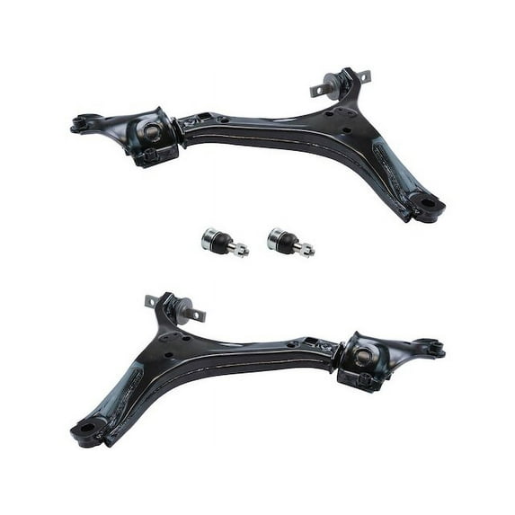 Front Control Arm and Ball Joint Kit 4 Piece - Compatible with 2013 - 2017 Honda Accord 2014 2015 2016
