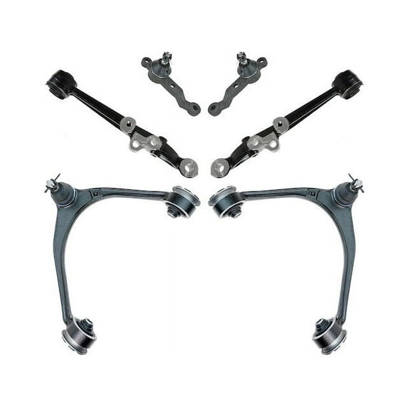 Front Control Arm and Ball Joint Kit 6 Piece - Compatible with 1998 - 2005 GS300 1999 2000 2001 2002 2003 2004