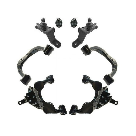 Front Control Arm and Ball Joint Kit 8 Piece - Compatible with 2001 - 2002 Toyota Sequoia