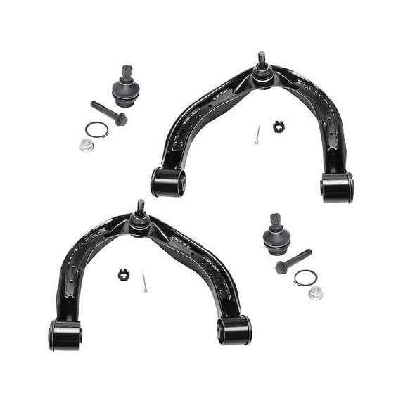 Front Control Arm and Ball Joint Kit - Compatible with 2004 - 2015 Nissan Titan 2005 2006 2007 2008 2009 2010 2011 2012 2013 2014