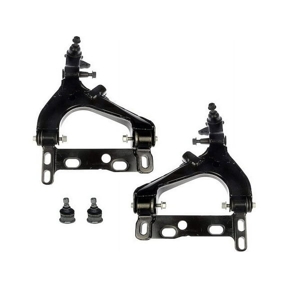 Front Control Arm and Ball Joint Kit - Compatible with 2004 Oldsmobile Bravada Base