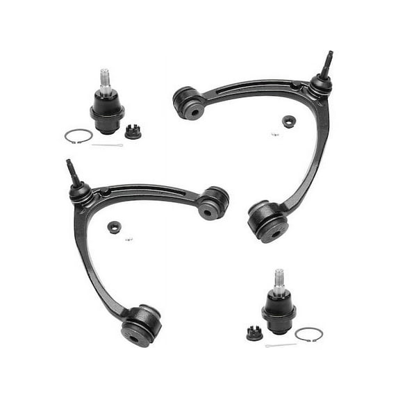 Front Control Arm and Ball Joint Kit - Compatible with 2007 - 2014 Chevy Tahoe 2008 2009 2010 2011 2012 2013