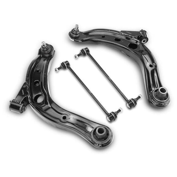 Front Control Arm and Sway Bar End Link Kit 4 - Compatible with 2001 - 2006 Mazda MPV 2002 2003 2004 2005