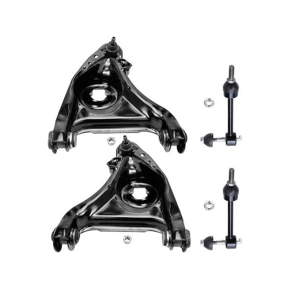 Front Control Arm and Sway Bar End Link Kit - Compatible with 1998 - 2002 Ford Crown Victoria 1999 2000 2001