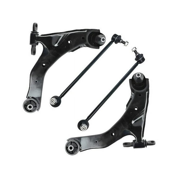 Front Control Arm and Sway Bar End Link Kit - Compatible with 2003 - 2008 Hyundai Tiburon 2004 2005 2006 2007