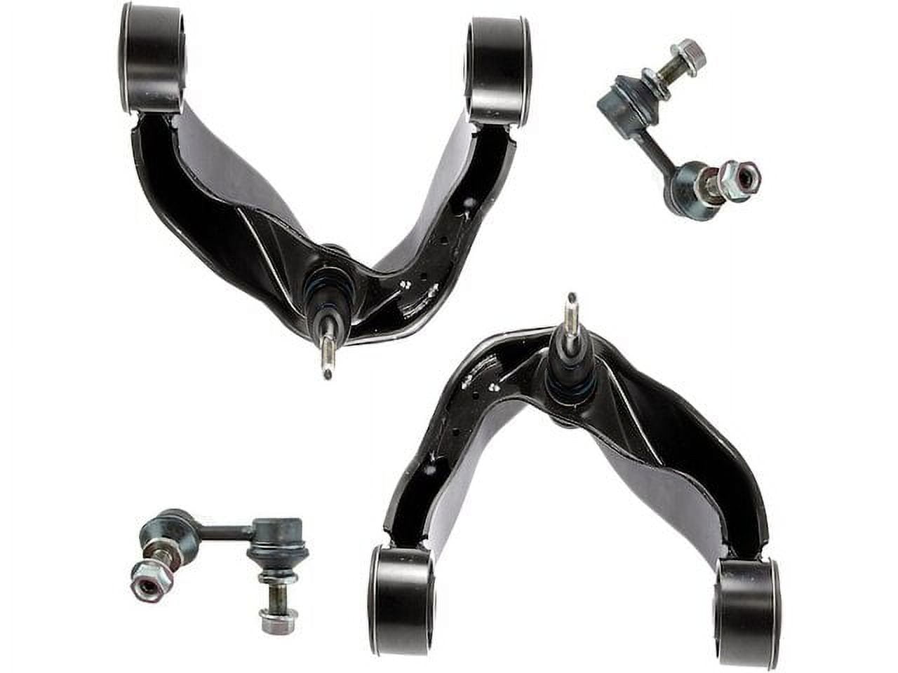 Front Control Arm and Sway Bar End Link Kit Compatible with 2005