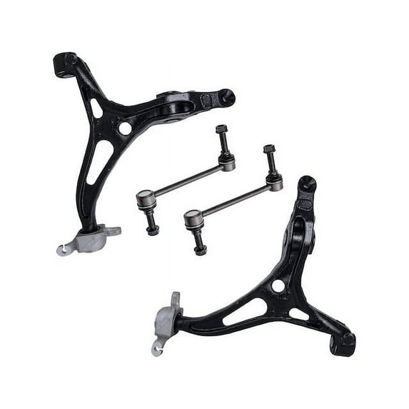 Front Control Arm and Sway Bar End Link Kit - Compatible with 2010 - 2011 Mercedes-Benz ML450 Hybrid 4Matic