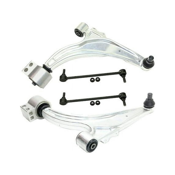 Front Control Arm and Sway Bar End Link Kit - Compatible with 2012 - 2017 Buick Verano 2013 2014 2015 2016
