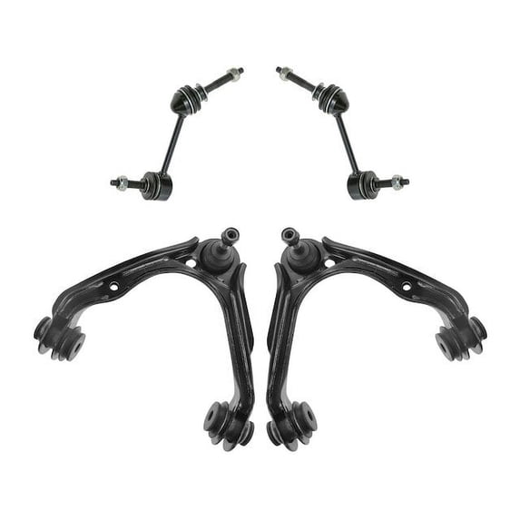 Front Control Arm and Sway Bar Link Kit 4 Piece - Compatible with 2003 - 2004 Mercury Marauder