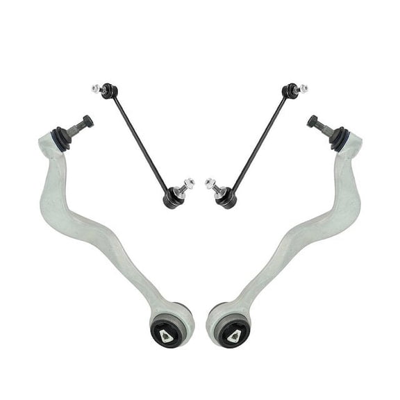 Front Control Arm and Sway Bar Link Kit 4 Piece - Compatible with 2006 - 2010 BMW M5 2007 2008 2009