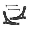 thumbnail image 1 of Front Control Arm and Sway Bar Link Kit 4 Piece - Compatible with 2007 - 2017 Jeep Compass 2008 2009 2010 2011 2012 2013 2014 2015 2016, 1 of 2