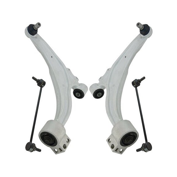 Front Control Arm and Sway Bar Link Kit 4 Piece - Compatible with 2011 - 2015 Chevy Volt 2012 2013 2014