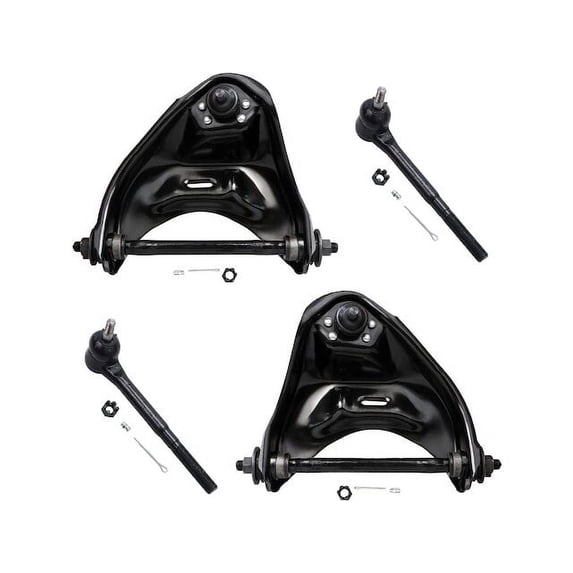 Front Control Arm and Tie Rod End Kit - Compatible with 1978 - 1981 Pontiac LeMans 1979 1980
