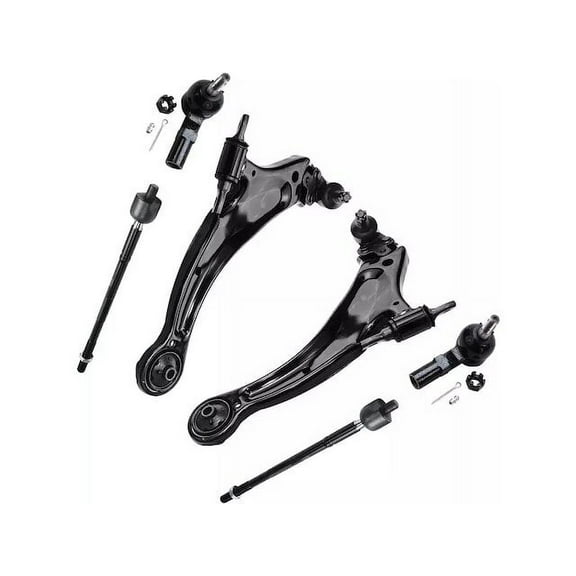 Front Control Arm and Tie Rod End Kit - Compatible with 1998 - 2003 Toyota Sienna 1999 2000 2001 2002