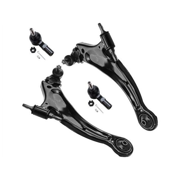Front Control Arm and Tie Rod End Kit - Compatible with 1998 - 2003 Toyota Sienna 1999 2000 2001 2002