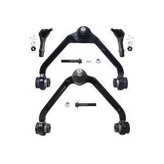 Front Control Arm and Tie Rod End Kit - Compatible with 1998 - 2007 Mazda B3000 1999 2000 2001 2002 2003 2004 2005 2006