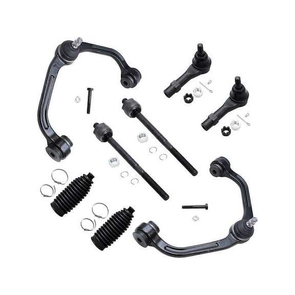 Front Control Arm and Tie Rod End Kit - Compatible with 1998 - 2007 Mazda B3000 1999 2000 2001 2002 2003 2004 2005 2006