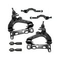 thumbnail image 1 of Front Control Arm and Tie Rod End Kit - Compatible with 2003 - 2007 Chevy Trailblazer 2004 2005 2006, 1 of 2