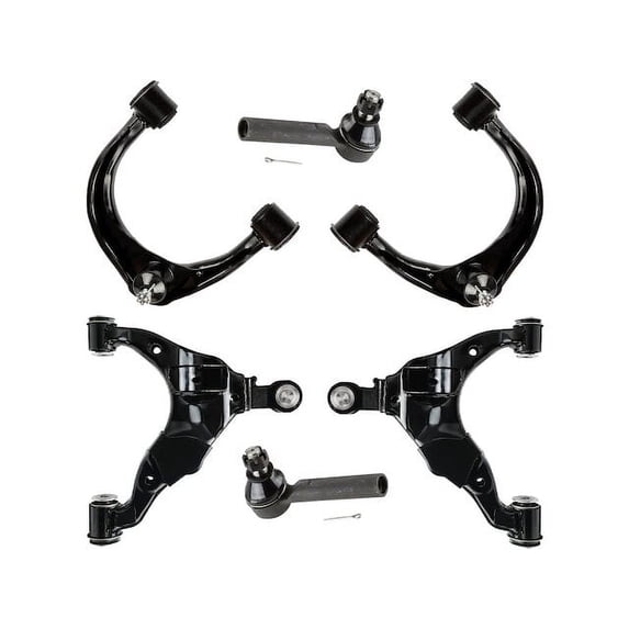 Front Control Arm and Tie Rod End Kit - Compatible with 2003 - 2009 Toyota 4Runner 2004 2005 2006 2007 2008