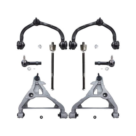 Front Control Arm and Tie Rod End Kit - Compatible with 2004 - 2006 Ford Expedition 2005