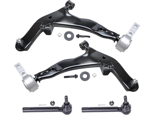 Front Inner Tie Rod End For 2005-2007 Nissan Murano 2006 TQ839MP PEC