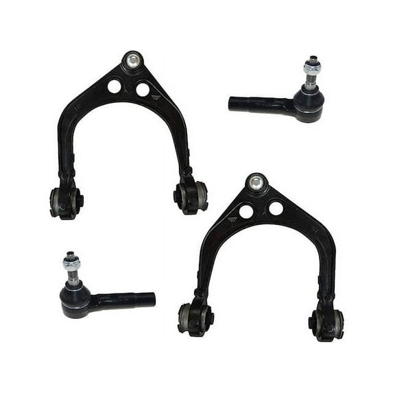 Front Control Arm and Tie Rod End Kit - Compatible with 2005 - 2008 Dodge Magnum 2006 2007
