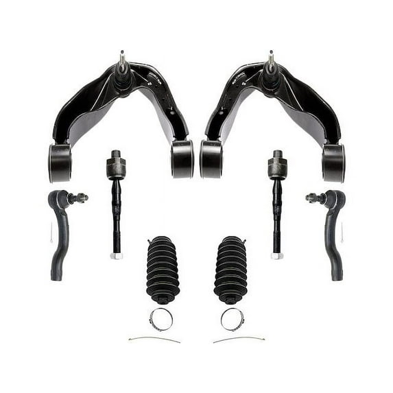Front Control Arm and Tie Rod End Kit - Compatible with 2005 - 2012 Nissan Pathfinder 2006 2007 2008 2009 2010 2011