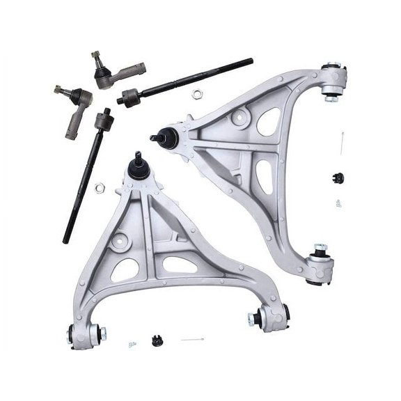 Front Control Arm and Tie Rod End Kit - Compatible with 2006 - 2008 Lincoln Mark LT 2007