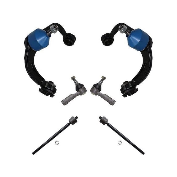 Front Control Arm and Tie Rod End Kit - Compatible with 2006 - 2008 Lincoln Mark LT Base 2007