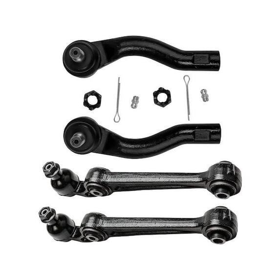 Front Control Arm and Tie Rod End Kit - Compatible with 2007 - 2009 Mercury Milan 2008