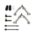 thumbnail image 1 of Front Control Arm and Tie Rod End Kit - Compatible with 2007 - 2011 Cadillac Escalade EXT 2008 2009 2010, 1 of 2