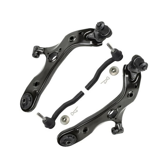 Front Control Arm and Tie Rod End Kit - Compatible with 2011 - 2017 CT200h 2012 2013 2014 2015 2016