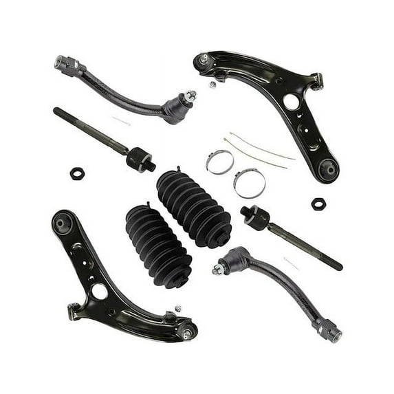 Front Control Arm and Tie Rod End Kit - Compatible with 2013 - 2016 Hyundai Elantra GT 2014 2015